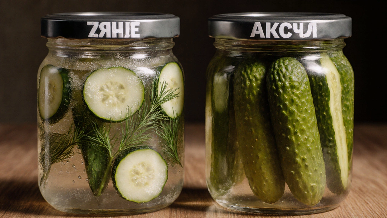 Чем квашеные огурцы отличаются от солёных: главные различия в вкусе, процессе и пользе