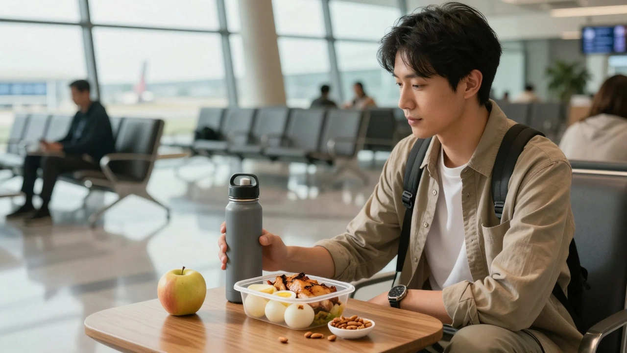 Что лучше всего съесть перед длительным перелетом: советы, чтобы не чувствовать усталость и вздутие