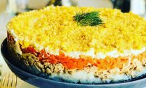 рецепт Салат Мимоза