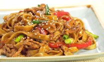 рецепт Лапша удон с курицей